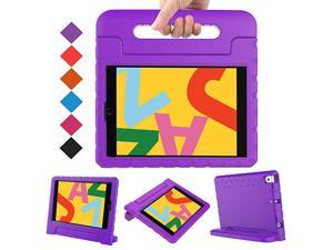 Kids Case for iPad 102 20202019 iPad 102 Case iPad 8th7th Generation Case Shock Proof Light Weight Convertible Handle Stand Kids Case for Apple iPad 102 inch 20202019 Purple