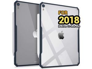 Pro 11inch UltraSlim Clear Case Supports Apple Pencil Wireless Charging Absorbs Shock Flexible TPU Lightweight Navy Blue Pro 11inch UltraSlim Clear Case Supports Apple Pencil Wireless Charging Absorbs Shock Flexible TPU Lightweight Navy Blue