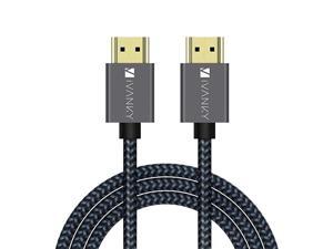 Cable 4K 10ft iVANKY 18Gbps High Speed 20 Cable 4K HDR HDCP 2214 3D 2160P 1080P Ethernet Braided Cord 32AWG Audio ReturnARC Compatible UHD TV Bluray PS43 Monitor Cable 4K 10ft iVANKY 18Gbps High Speed 20 Cable 4K HDR HDCP 2214 3D 2160P 1080P Ethernet Braided Cord 32AWG Audio ReturnARC Compatible UHD TV Bluray PS43 Monitor
