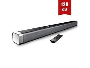 Sound Bar with Wireless Subwoofer, 150W 2.1 CH TV Sound Bar, Clear Treble, Enhanced Bass Adjustment, 34 Inch, Bluetooth 5.0, Works with 4K & HD TVs, Outdoor Surround Sound Sound Bar with Wireless Subwoofer, 150W 2.1 CH TV Sound Bar, Clear Treble, Enhanced Bass Adjustment, 34 Inch, Bluetooth 5.0, Works with 4K & HD TVs, Outdoor Surround Sound
