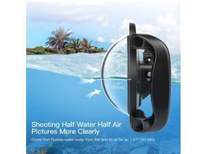 Underwater Dome for DJI OSMO Action Camera Dual Handheld Tray Dome Port Housing Case Up to 45m147ft Waterproof Diving Photography Accessories Underwater Dome for DJI OSMO Action Camera Dual Handheld Tray Dome Port Housing Case Up to 45m147ft Waterproof Diving Photography Accessories