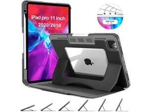 iPad Pro 11 Case 2020 6 Viewing Angles Magnetic Stand + Apple Pencil Holder + Auto WakeSleep + Heavy Duty Rugged Protective Clear Case for iPad Pro 11 inch 2nd 1st Generation Cover Black iPad Pro 11 Case 2020 6 Viewing Angles Magnetic Stand + Apple Pencil Holder + Auto WakeSleep + Heavy Duty Rugged Protective Clear Case for iPad Pro 11 inch 2nd 1st Generation Cover Black