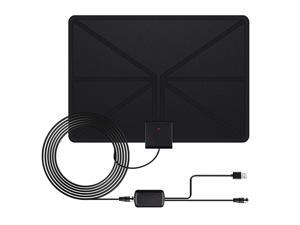 Antenna Digital TV Antennas 50 Mile Range Amplified Indoor High Definition Signal Booster Antenna Digital TV Antennas 50 Mile Range Amplified Indoor High Definition Signal Booster