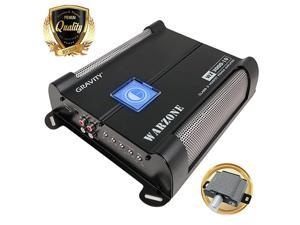 Car Amplifiers  WZ30001D Warzone 3000W Class D Amp 124 Ohm Stable with Remote Sub Control