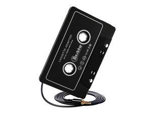 Cassette to Aux Adapter with Stereo Audio Premium Car Audio Cassette Adapter with 35mm Headphone Jack