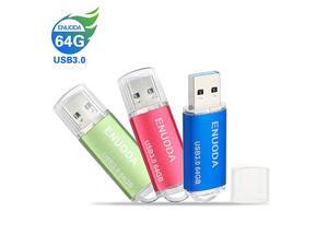 64GB USB 30 Flash Drives 3 Pack Swivel 64GB Memory Stick USB 30 Thumb Drives Data Storage Zip Drives Jump Drive Multicolor Blue Green Red 64GB USB 30 Flash Drives 3 Pack Swivel 64GB Memory Stick USB 30 Thumb Drives Data Storage Zip Drives Jump Drive Multicolor Blue Green Red