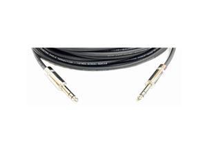 50 Foot Pro Audio REAN 1/4 inch (6.35mm) TRS to REAN 1/4 inch (6.35mm) TRS Balanced Cable with Rean NYS228 Nickel Plated connectors by