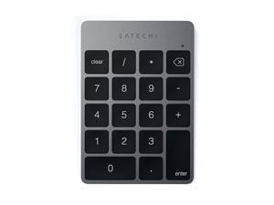 Slim Aluminum Bluetooth Wireless 18Key Keypad Keyboard Extension Compatible with 2017 iMac iMac Pro MacBook Pro MacBook iPad iPhone Dell Lenovo and More Space Gray Slim Aluminum Bluetooth Wireless 18Key Keypad Keyboard Extension Compatible with 2017 iMac iMac Pro MacBook Pro MacBook iPad iPhone Dell Lenovo and More Space Gray