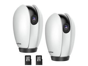 Security Cameras for Home + 2X 32GB SD CardsPT Home Security Camera System with Motion DetectionTwoWay AudioNight VisionIndoor WiFi Camera for BabypetAlexaUSA Cloud Service Security Cameras for Home + 2X 32GB SD CardsPT Home Security Camera System with Motion DetectionTwoWay AudioNight VisionIndoor WiFi Camera for BabypetAlexaUSA Cloud Service