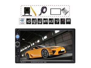 7 inch Double Din Touch Screen Car Stereo Upgrade The Latest Version MP543 Player FM Radio Video Support Backup RearView Camera Mirror Link 7 inch Double Din Touch Screen Car Stereo Upgrade The Latest Version MP543 Player FM Radio Video Support Backup RearView Camera Mirror Link