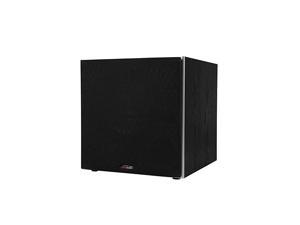 PSW10 10" Powered Subwoofer - Power Port Technology, Up to 100 Watts, Big Bass in Compact Design, Easy Setup with Home Theater Systems Black