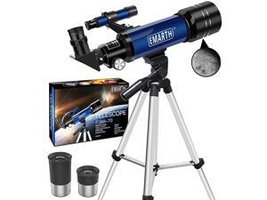 Telescope Travel Scope 70mm Astronomical Refracter Telescope with Tripod amp Finder Scope Portable Telescope for Kids Beginners Blue Telescope Travel Scope 70mm Astronomical Refracter Telescope with Tripod amp Finder Scope Portable Telescope for Kids Beginners Blue