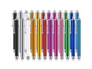 Pieces Stylus Pens Fiber Tip Series Capacitive Stylus Pens for Universal Touch Screen Devices for Phones Tablets 12 Colors Pieces Stylus Pens Fiber Tip Series Capacitive Stylus Pens for Universal Touch Screen Devices for Phones Tablets 12 Colors