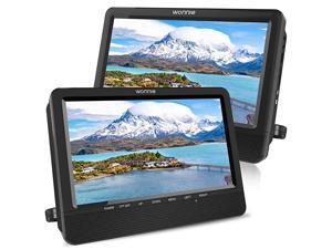 105 Dual Screen DVD Player Portable Headrest CD Players for Kids with 2 Mounting Brackets Builtin 5 Hours Rechargeable Battery Great for Car Travel 1 Player+1 Monitor 105 Dual Screen DVD Player Portable Headrest CD Players for Kids with 2 Mounting Brackets Builtin 5 Hours Rechargeable Battery Great for Car Travel 1 Player+1 Monitor