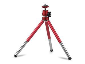 Mini Webcam Tripod for Logitech Webcam C920 C922 Small Camera Tripod Mount Cell Phone Holder Stand Red