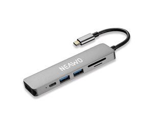 USB C Hub 6in1 Type C Hub with HDMI 4K Adapter PD30 USBC Female Charging Port SDTF Card Reader 2 USB 30 Ports Compatible MacBook Pro 2018 HW MateBook Chromebook and More USB C Devi USB C Hub 6in1 Type C Hub with HDMI 4K Adapter PD30 USBC Female Charging Port SDTF Card Reader 2 USB 30 Ports Compatible MacBook Pro 2018 HW MateBook Chromebook and More USB C Devi
