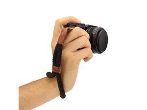 MG939 Cotton Camera Hand Wrist Strap Comfort Padding, Security for All Cameras (Small23cm/9inc), Black
