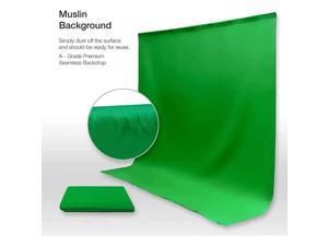 Studio 5 ftW X 10 ftH Green Chromakey Photo Video Studio Fabric Backdrop Background Screen Pure Green Muslin Photography Studio JSAG510 Studio 5 ftW X 10 ftH Green Chromakey Photo Video Studio Fabric Backdrop Background Screen Pure Green Muslin Photography Studio JSAG510