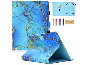 7585 Inch Universal Case with Stylus Pen Leather Wallet Stand Cover for iPad MiniSamsung GalaxyHD 8 HuaweiLenovoLG G PadNook 78 8 83 84 85 Inch Tablet Gold Blue Marble 7585 Inch Universal Case with Stylus Pen Leather Wallet Stand Cover for iPad MiniSamsung GalaxyHD 8 HuaweiLenovoLG G PadNook 78 8 83 84 85 Inch Tablet Gold Blue Marble