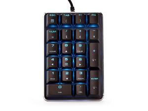 Mechanical Numeric Keypad GATERON Red Switch Wired Ice Blue Backlight Gaming Keypad 21 Keys Mini Numpad Portable Keypad Extended Layout Black Magicforce Mechanical Numeric Keypad GATERON Red Switch Wired Ice Blue Backlight Gaming Keypad 21 Keys Mini Numpad Portable Keypad Extended Layout Black Magicforce