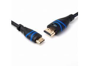 Mini HDMI to HDMI Cable 4K 60Hz Ultra HD High Speed 10 Feet Mini HDMI to HDMI Cable 4K 60Hz Ultra HD High Speed 10 Feet