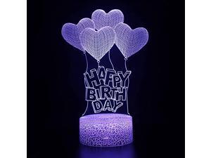 3D Illusion 4 LOVE Heart Ballons Night Light 16 Colors Illusion Lamps Changing with Remote Control and Smart Touch Home Decor Birthday Xmas Valentines Gifts for Kids Boys GirlsHappy Birthday 3D Illusion 4 LOVE Heart Ballons Night Light 16 Colors Illusion Lamps Changing with Remote Control and Smart Touch Home Decor Birthday Xmas Valentines Gifts for Kids Boys GirlsHappy Birthday