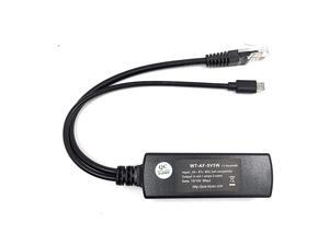 PoE Splitter with 5 Volts Output | Power Over Ethernet for 5v Devices Like Foscam iPads USB Dropcam Raspberry Pi and More 5 Volt 5 Watt Micro USB PoE Splitter with 5 Volts Output | Power Over Ethernet for 5v Devices Like Foscam iPads USB Dropcam Raspberry Pi and More 5 Volt 5 Watt Micro USB