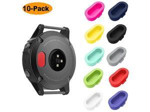 10 Pack Dust Plug Compatible with Garmin Fenix 55S5X66S6X6 Pro6S Pro6X ProForerunner 935Vivoactive 344S Smartwatch Silicone Charger Port Protector Anti Dust Plugs Caps Black 10 Pack Dust Plug Compatible with Garmin Fenix 55S5X66S6X6 Pro6S Pro6X ProForerunner 935Vivoactive 344S Smartwatch Silicone Charger Port Protector Anti Dust Plugs Caps Black