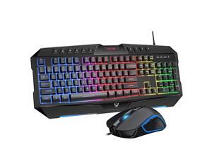 Backlit Keyboard and Mouse Combo LED Wired Gaming Keyboard Ergonomic Keyboard Wrist Rest Keyboard with Efficient Multimedia Keys Programmable Gaming Mouse for Mac PC Sega Game Gear Games Backlit Keyboard and Mouse Combo LED Wired Gaming Keyboard Ergonomic Keyboard Wrist Rest Keyboard with Efficient Multimedia Keys Programmable Gaming Mouse for Mac PC Sega Game Gear Games