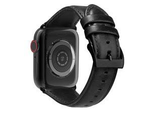 Leather Bands Compatible with Apple Watch Band 44mm 42mm 40mm 38mm Men Women Replacement Genuine Leather Strap for iWatch Series 5 4 3 2 1 Sport and Edition Leather Bands Compatible with Apple Watch Band 44mm 42mm 40mm 38mm Men Women Replacement Genuine Leather Strap for iWatch Series 5 4 3 2 1 Sport and Edition