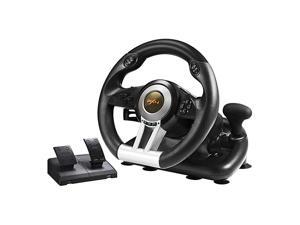 PC Racing Wheel  V3II 180 Degree Universal Usb Car Sim Race Steering Wheel with Pedals for PS3 PS4 Xbox OneNintendo Switch