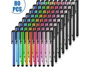 Pieces Stylus Pens Capacitive Slim Stylus Pens Universal Touch Screen Pens for Most Devices with Capacitive Touch Screen Compatible with iPhone iPad Tablet 10 Colors