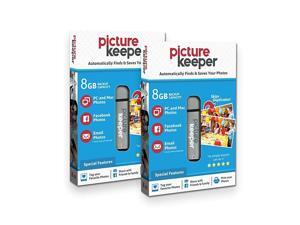 Smart USB Flash Drive 8GB Desktop Photo Backup Device for PC and MAC Laptops and Computers 2Pack Bundle Smart USB Flash Drive 8GB Desktop Photo Backup Device for PC and MAC Laptops and Computers 2Pack Bundle