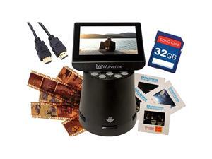 Titan 8in1 20MP High Resolution Film to Digital Converter with 43quot Screen and HDMI Output Worldwide Voltage 110V240V AC Adapter 32GB SD Card amp 6ft HDMI Cable Bundle Black Titan 8in1 20MP High Resolution Film to Digital Converter with 43quot Screen and HDMI Output Worldwide Voltage 110V240V AC Adapter 32GB SD Card amp 6ft HDMI Cable Bundle Black