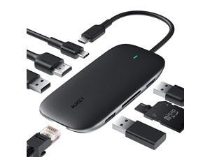 USB C Hub 8in1 Type C Adapter with Ethernet Port 4K USB C to HDMI 2 USB 30 and 1 USB 20 100W USB C Power Delivery Charging SDTF Card for MacBook ProAirThunderbolt 3 Chromebook Pixel USB C Hub 8in1 Type C Adapter with Ethernet Port 4K USB C to HDMI 2 USB 30 and 1 USB 20 100W USB C Power Delivery Charging SDTF Card for MacBook ProAirThunderbolt 3 Chromebook Pixel