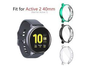 3 Pack Compatible for Samsung Galaxy Watch Active 2 Case 40mm 2019 HeavyDuty Overall Full Body Protective TPU AntiScratch Cover for Active2 40mmClearBlackGreen 3 Pack Compatible for Samsung Galaxy Watch Active 2 Case 40mm 2019 HeavyDuty Overall Full Body Protective TPU AntiScratch Cover for Active2 40mmClearBlackGreen