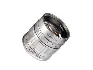 55mmF14 APSC Manual Fixed Lens for Sony EMount Cameras Like Sony NEX6R NEX7 A3000 A5000 A5100 A6000 A6300 A6500 Silver 55mmF14 APSC Manual Fixed Lens for Sony EMount Cameras Like Sony NEX6R NEX7 A3000 A5000 A5100 A6000 A6300 A6500 Silver