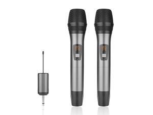Microphone Mic Dual Cordless Handheld Mic System 25 Channel UHF with Mini Portable Receiver328ft35635mm Portfor HomeChurchWeddingStage PerformanceSpeechMeetingDual Microphone Mic Dual Cordless Handheld Mic System 25 Channel UHF with Mini Portable Receiver328ft35635mm Portfor HomeChurchWeddingStage PerformanceSpeechMeetingDual