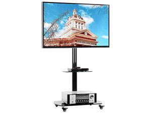Universal Mobile TV Stand Rolling Cart for Most 3265 inch Flat Screen TV Monitor Tall TV Stand with Mount and Wheels Portable for Home Office Max Vesa 600x400mm Universal Mobile TV Stand Rolling Cart for Most 3265 inch Flat Screen TV Monitor Tall TV Stand with Mount and Wheels Portable for Home Office Max Vesa 600x400mm