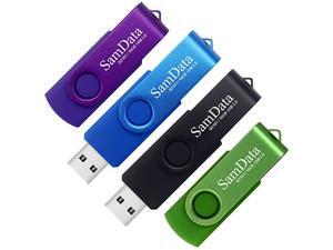 16GB USB Flash Drives 4 Pack 16GB Thumb Drives Memory Stick Jump Drive with LED Light for Storage and Backup 4 Colors Black Blue Green Purple 16GB USB Flash Drives 4 Pack 16GB Thumb Drives Memory Stick Jump Drive with LED Light for Storage and Backup 4 Colors Black Blue Green Purple