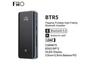 BTR5384K32Bit Native DSD256 HiRes CSR8675 Bluetooth50 ReceiverUSB DACDSD Headphone Amp with LDAC aptX HD 35mm Unbalanced25mm Balanced Output Titanium BTR5384K32Bit Native DSD256 HiRes CSR8675 Bluetooth50 ReceiverUSB DACDSD Headphone Amp with LDAC aptX HD 35mm Unbalanced25mm Balanced Output Titanium