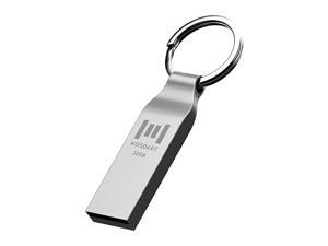 32GB Waterproof USB 20 Flash Drive Metal Thumb Drive with Keychain 32 GB Compact Jump Drive 32G Memory Stick for Storage and Backup by Silver 32GB Waterproof USB 20 Flash Drive Metal Thumb Drive with Keychain 32 GB Compact Jump Drive 32G Memory Stick for Storage and Backup by Silver