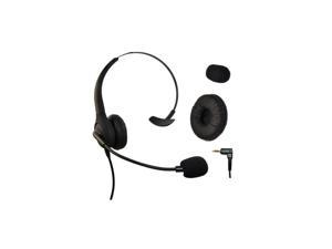 Headphones with Volume + Mute Control for Cisco SPA Series Spa303 Spa504g and Other Polycom Soundpoint IP 320 330 Grandstream Cortelco