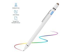 Active Stylus Digital Pen with Ultra Fine Tip Stylus for iPad iPhone Samsung Tablets Compatible with Apple PenStylus Pen for iPad Pro White Active Stylus Digital Pen with Ultra Fine Tip Stylus for iPad iPhone Samsung Tablets Compatible with Apple PenStylus Pen for iPad Pro White