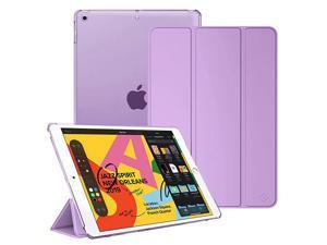 Case for iPad 8th Generation 2020 7th Gen 2019 iPad 102 Inch Case Lightweight SlimShell Stand Cover with Translucent Hard Back Protector Auto WakeSleep Purple