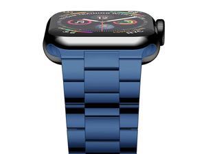 Compatible with Apple Watch Band, Upgraded Version Solid Stainless Steel Band Business Replacement iWatch Strap for Apple Watch Series 6/5/4/3/2/1/SE Compatible with Apple Watch Band, Upgraded Version Solid Stainless Steel Band Business Replacement iWatch Strap for Apple Watch Series 6/5/4/3/2/1/SE
