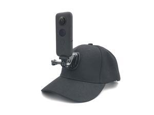 Cap Clip Mount Compatible with GoPro Hero 10 Black and Hero Series Insta360 GO 2, One X2, Insta360 One R, DJI Osmo Action, GoPro Hero 10, Hero 9, and Other Action Cameras ( Non Sticky Type)