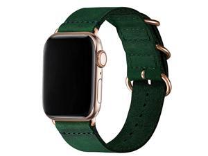Leather Bands Compatible with Apple Watch band 38mm 40mm 42mm 44mmGenuine Leather Retro Strap Compatible for Men Women iWatch Series5 Series 4321 Olive Green+Gold Connector 38mm 40mm Leather Bands Compatible with Apple Watch band 38mm 40mm 42mm 44mmGenuine Leather Retro Strap Compatible for Men Women iWatch Series5 Series 4321 Olive Green+Gold Connector 38mm 40mm
