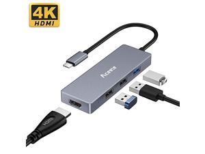 USB C Hub USBC 31 Type C Adapter with 4K HDMI USB 20 amp USB 30 Ports Compatible with Thunderbolt 3 MacBook Pro XPS 13 Surface Pro 7 Samsung Dex Tab USB C Hub USBC 31 Type C Adapter with 4K HDMI USB 20 amp USB 30 Ports Compatible with Thunderbolt 3 MacBook Pro XPS 13 Surface Pro 7 Samsung Dex Tab