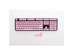108 Double Shot PBT Pudding Keycaps Keyset for Mechanical Gaming Keyboard MX Switches Pink 108 Double Shot PBT Pudding Keycaps Keyset for Mechanical Gaming Keyboard MX Switches Pink